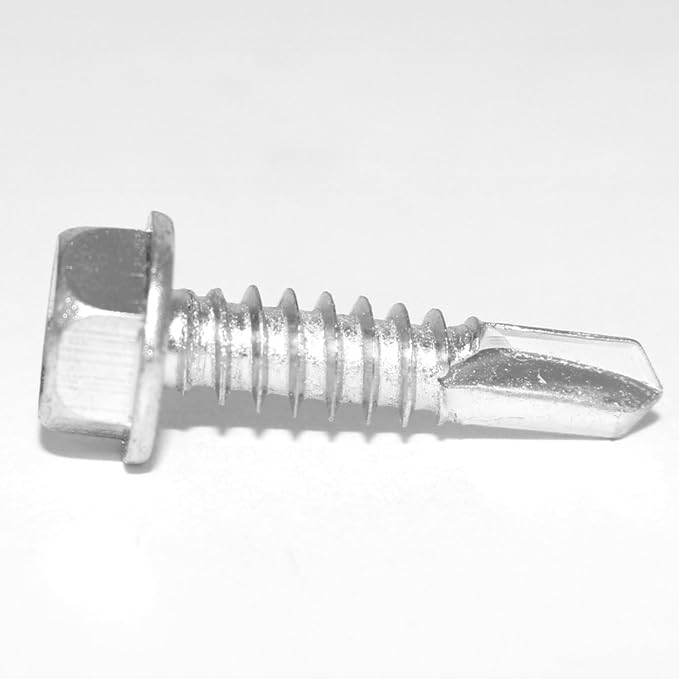Skywalker Tornillos Autoperforantes 1/4 x 1 pulgada Cabeza 3/8 Caja 100 miniatura 3