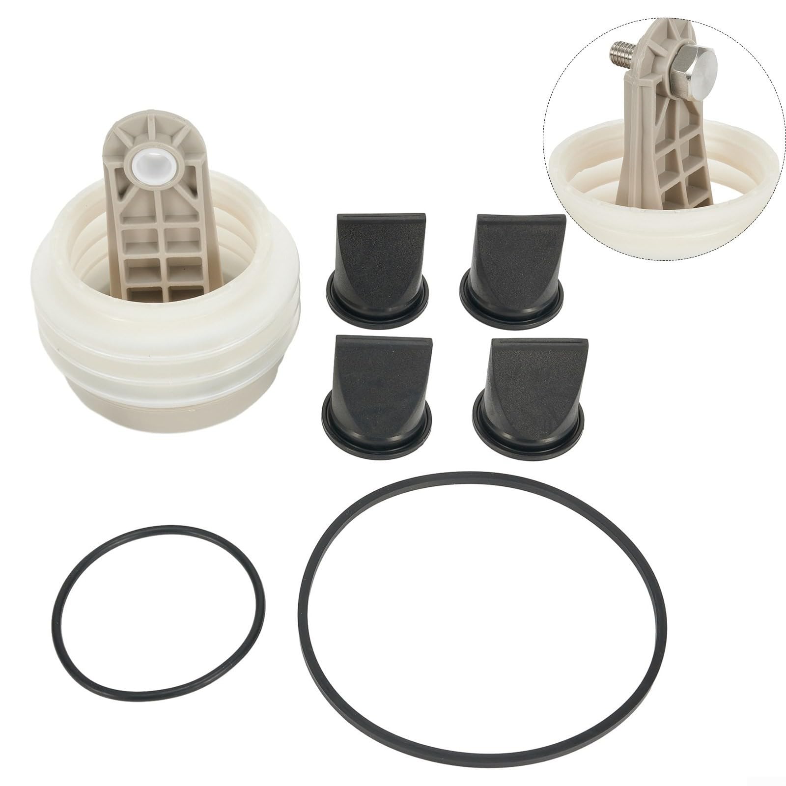Kit de fuelle de bomba 385230980 para Dometic S T J Series Incluye 4 válvulas de pico de pato 2 juntas tóricas reemplaza 385310076 385310151