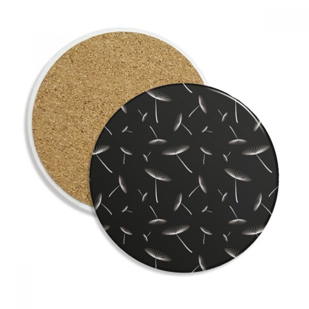 Mug support absorbant pissenlit en céramique lot de 2 une idée cadeau idéale