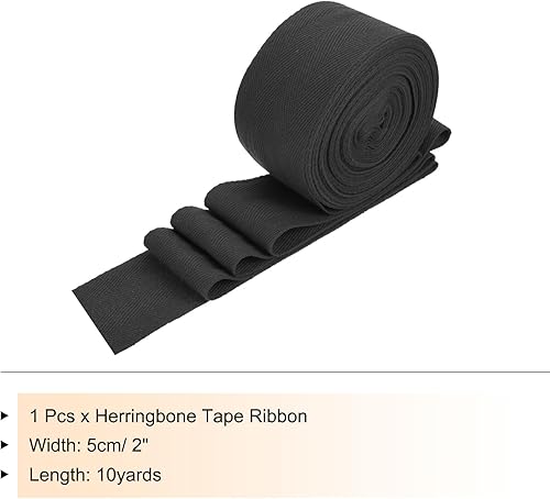 Vista 114 de PATIKIL Cinta de sarga de algodón de 3/4 pulgadas, 10 yardas, cinta de encuadernación al bies, cinta de espiga para costura, envoltura de regalos