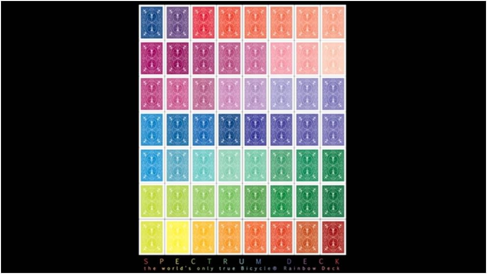 Bicycle Spectrum Playing Cards