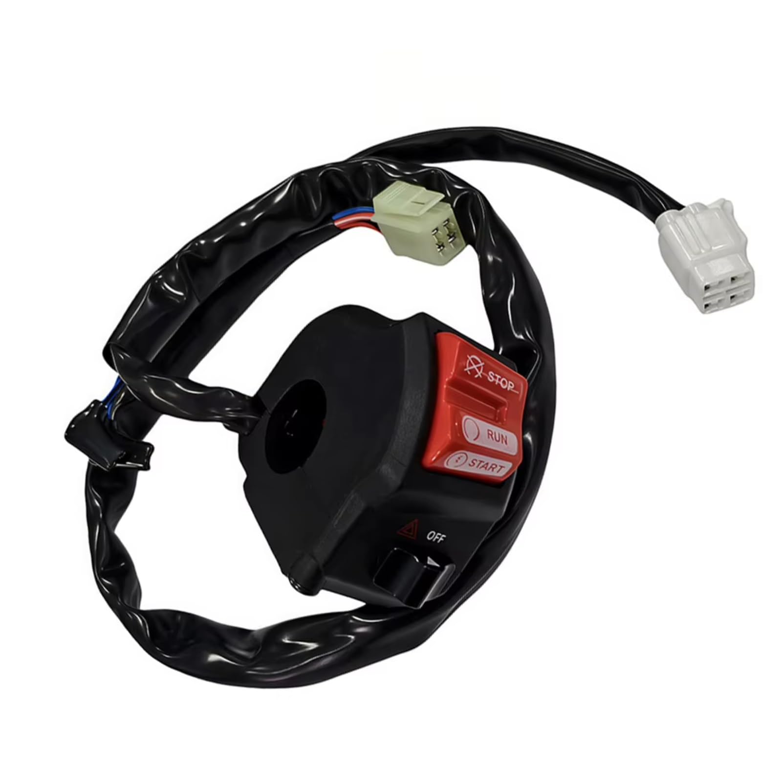 Interruptor señal moto Conjunto De Interruptores Para Manillar De Motocicleta Para Control Combinado Universal Arranque/parada De Motor Luces De Emergencia Doble Destello