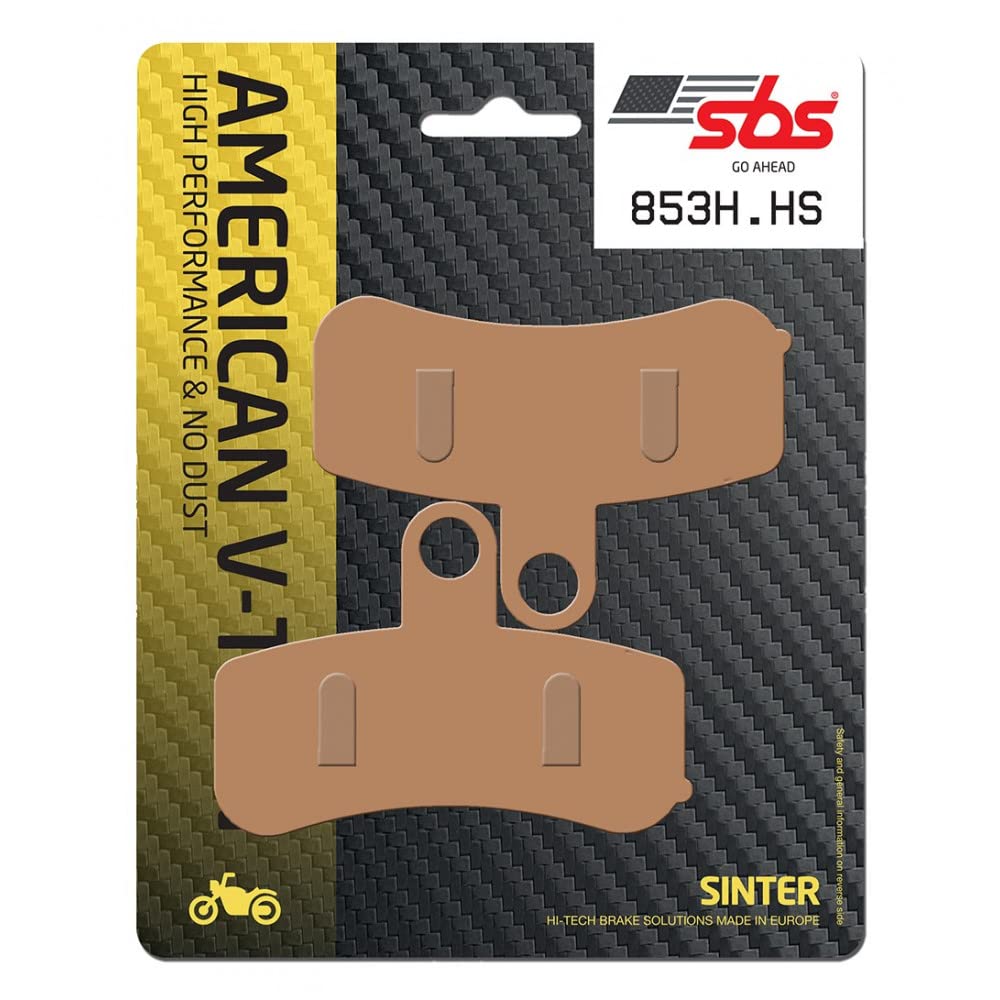 Brake Pads for HARLEY NIGHT 1580 FXSTB-I (JA) 2008-2009 Front V-Twin SBS