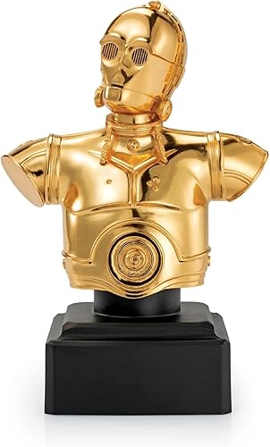 Royal Selangor Colección Star Wars Acabado a Mano Edición Limitada de Peltre C-3PO Busto Regalo