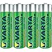 Produktbild Varta 4 x AA NiMH 2400 mAh Akku, wiederaufladbar, Nickel-Metallhydrid, Spielzeug, AA, Grün, Ampulle
