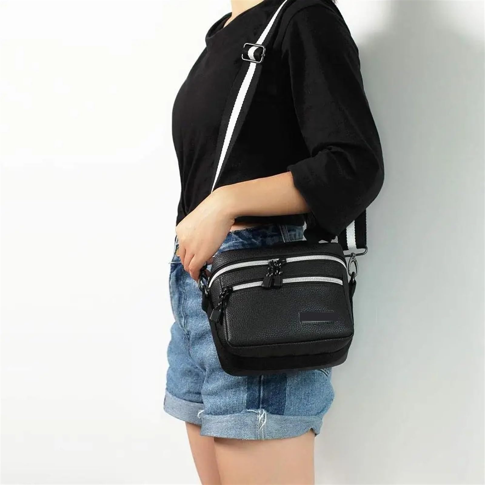 Bolso de Hombro for cámara, Bolso for Accesorios de cámara con Acolchado de Viaje a Prueba de Golpes for DSLR y Lentes para fotógrafos