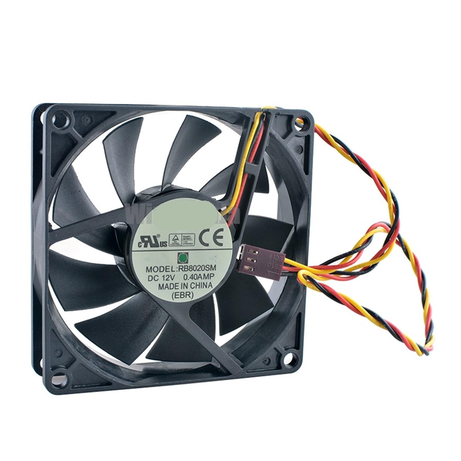 JJKKOZVQF RB8020SM 8cm 80mm fan 80x80x20mm DC12V 0.40A 3pin axial flow fan cooler cooling fan