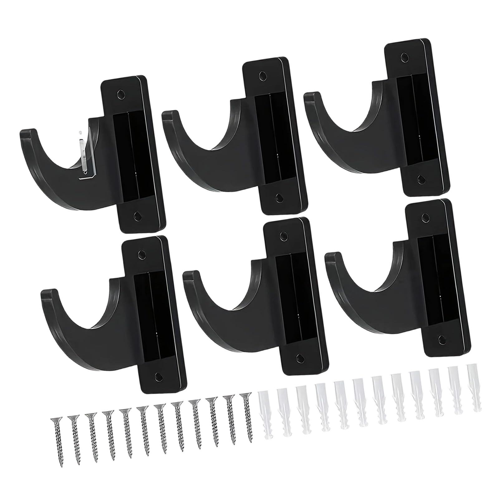 Kaeltsyn 2 / 3Pairs Sturdy Acrylic Wall Mount for Display of Light Sabers and Swords Collector Stand