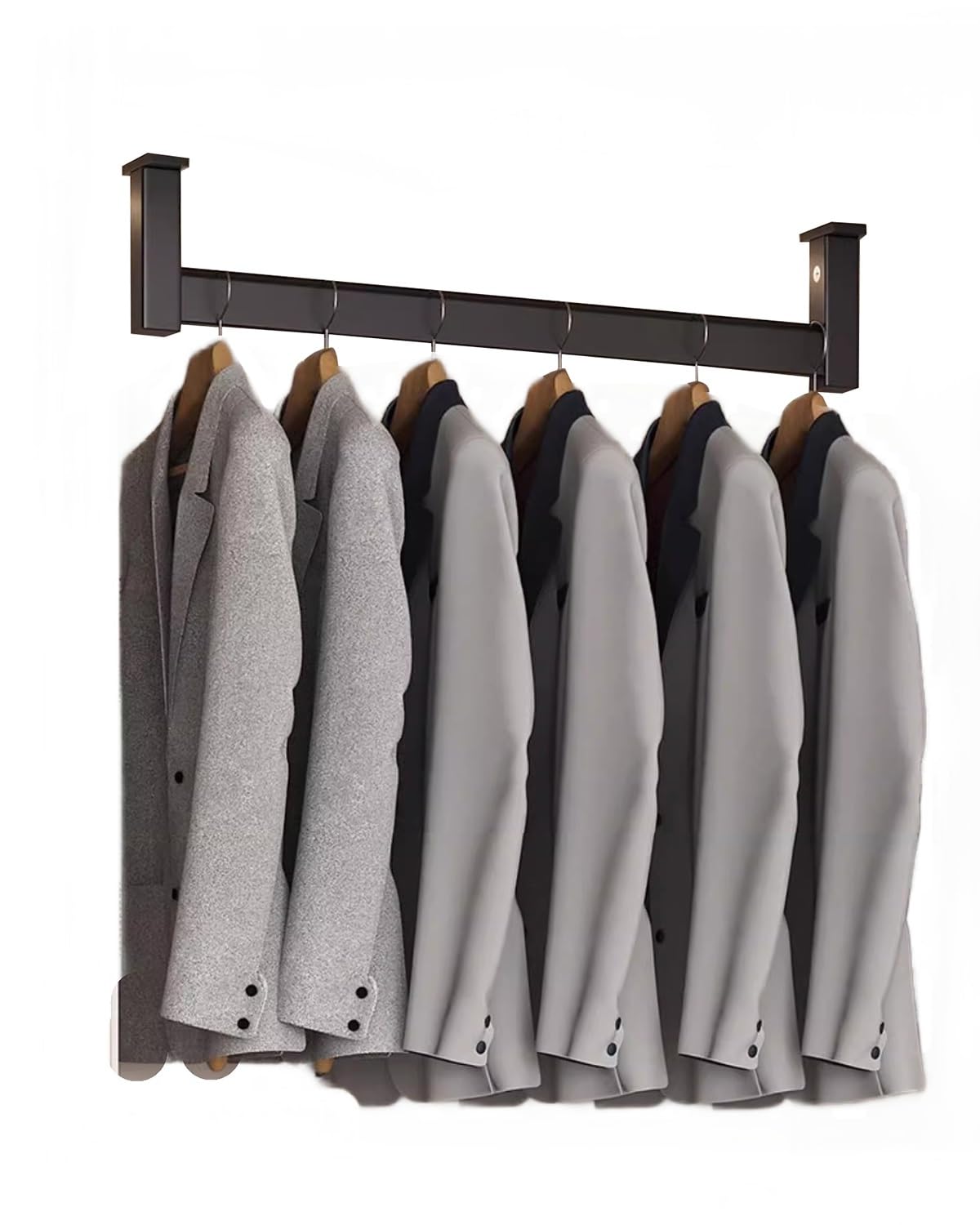 Appendiabiti Telescopico Per Armadio - Asta Estraibile Fino A 140mm - Foto 10