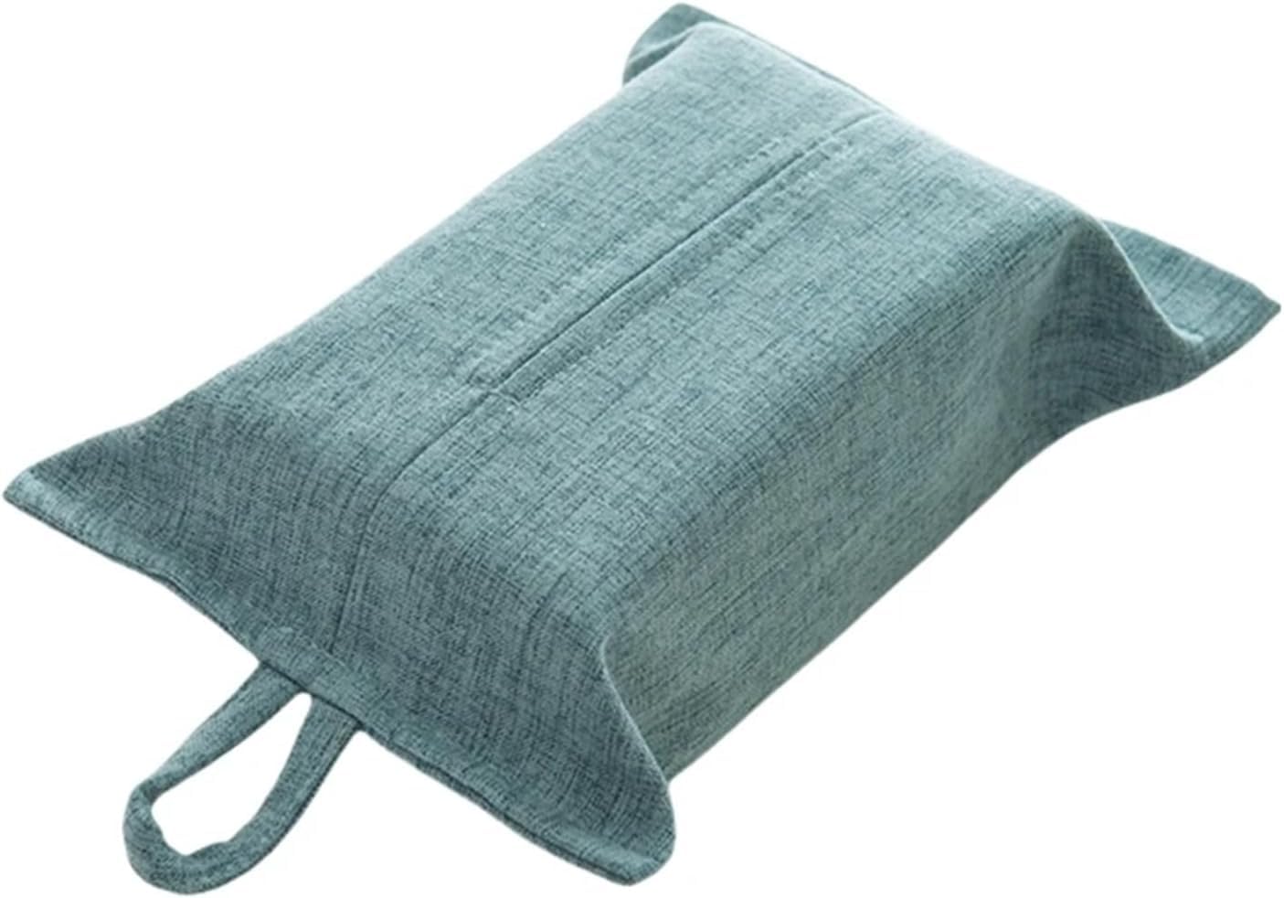 Tissue Box Cover Holder, Fabric Tissue Box Napkin Dispenser Paper Holder