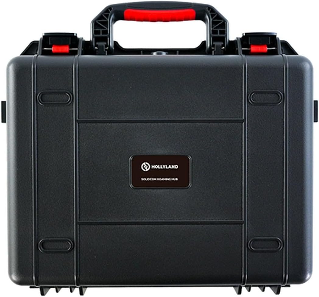 Hollyland Hard Shell Carry Case for Solidcom C1 Pro Roaming Hub, Dark Gray