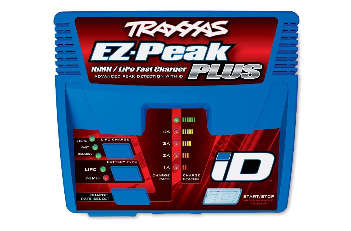 Traxxas EZ-Peak Plus - Cargador (Interior, polímero de litio, Níquel metal hidruro)