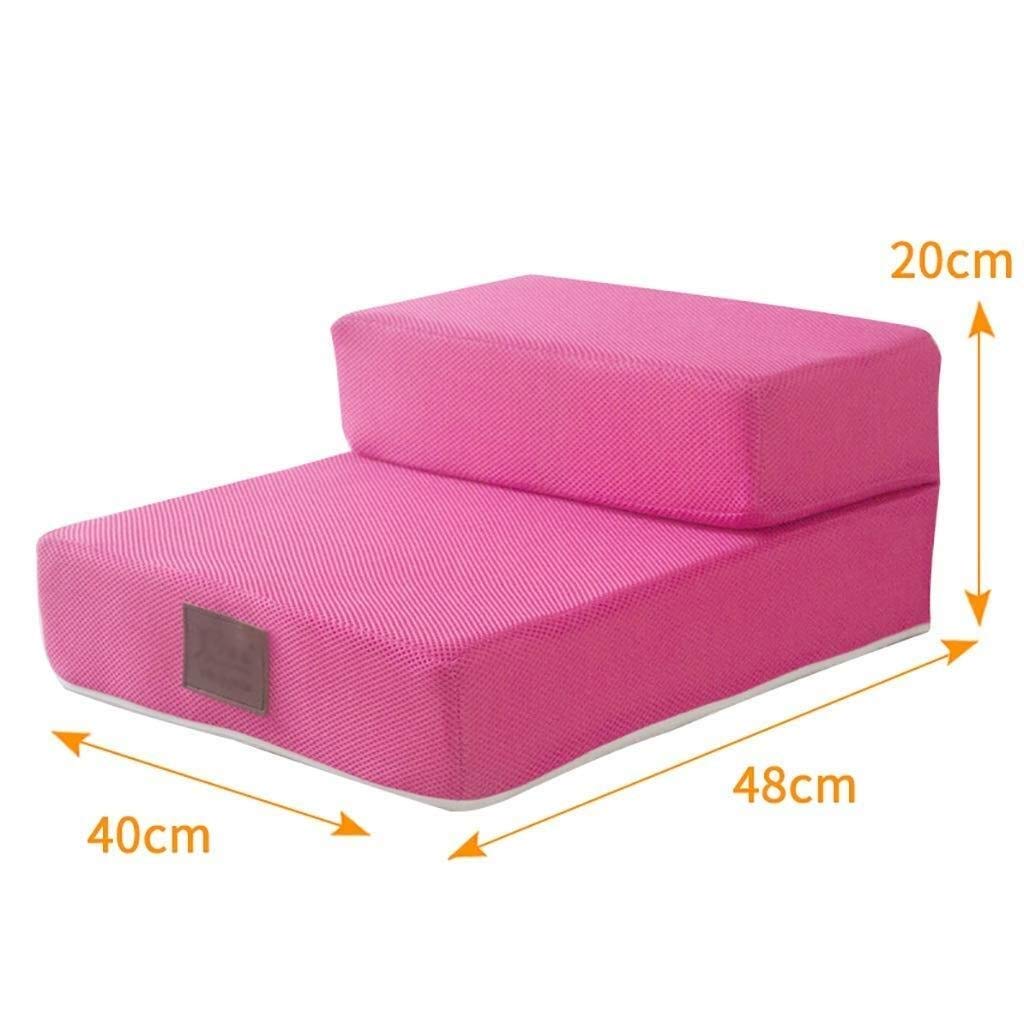 Scale di accesso, scale for animali domestici, staccabili a 2 gradini, for cani e gatti, rampa for, leggera da viaggio portatile for(C)