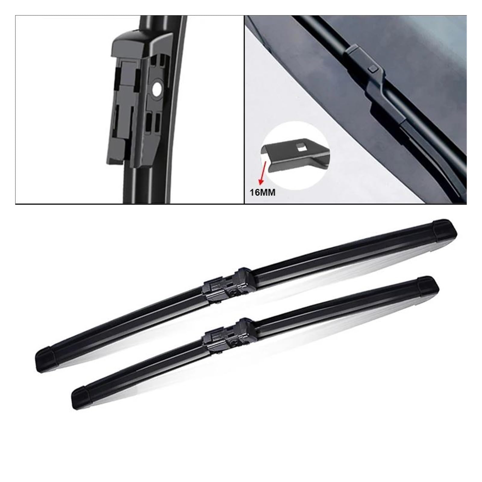 TRASH BIN per Golf 7 MK7 2012 2013 2014 2015 2016 2017 2018 2019 Auto Tergicristallo Spazzole Parabrezza Anteriore Tergicristallo Spazzole Taglierina Parte Tergicristallo per Auto