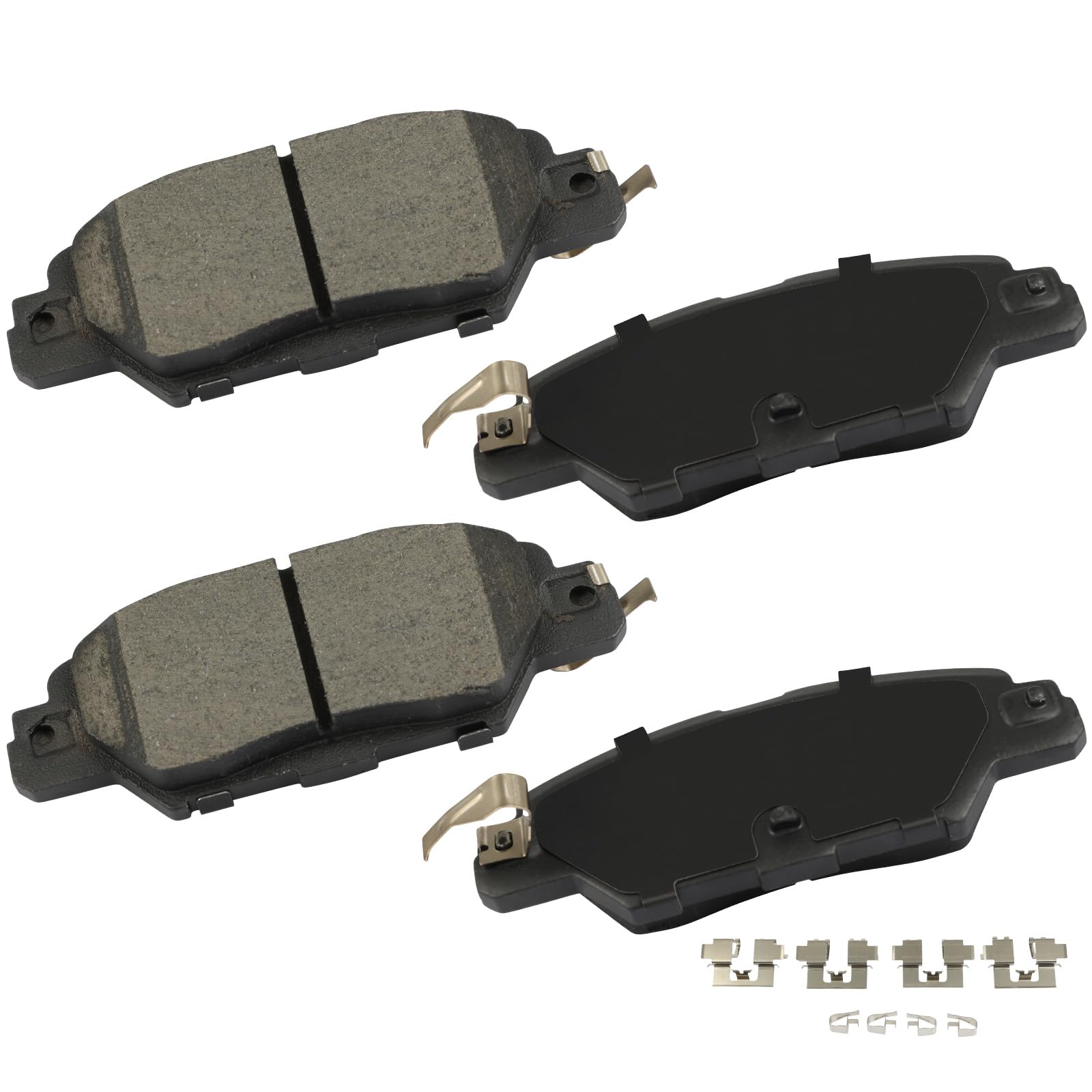 cciyu D1846 Rear Ceramic Disc Brake Pads Kit For Mazda CX-5 2016-2021