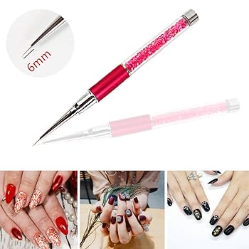 Amazon | 【3本入】ネイルアートブラシセット ネイル筆 ジェル