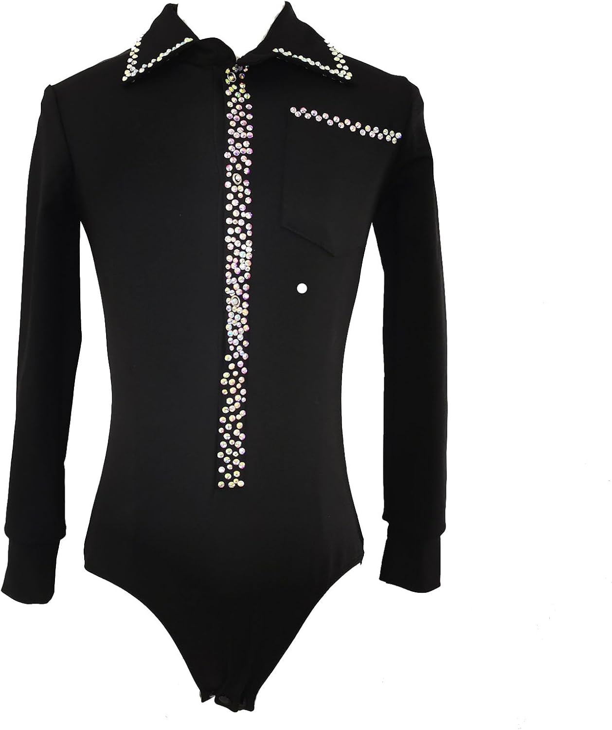 LIUHUO Men's Figure Skating Performance Costume Training Suit Top Premium Quality
