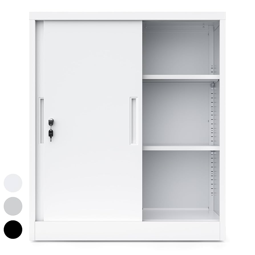 アルプススチール 書庫 (スチール戸 W880) 303D-AW 法人、個人