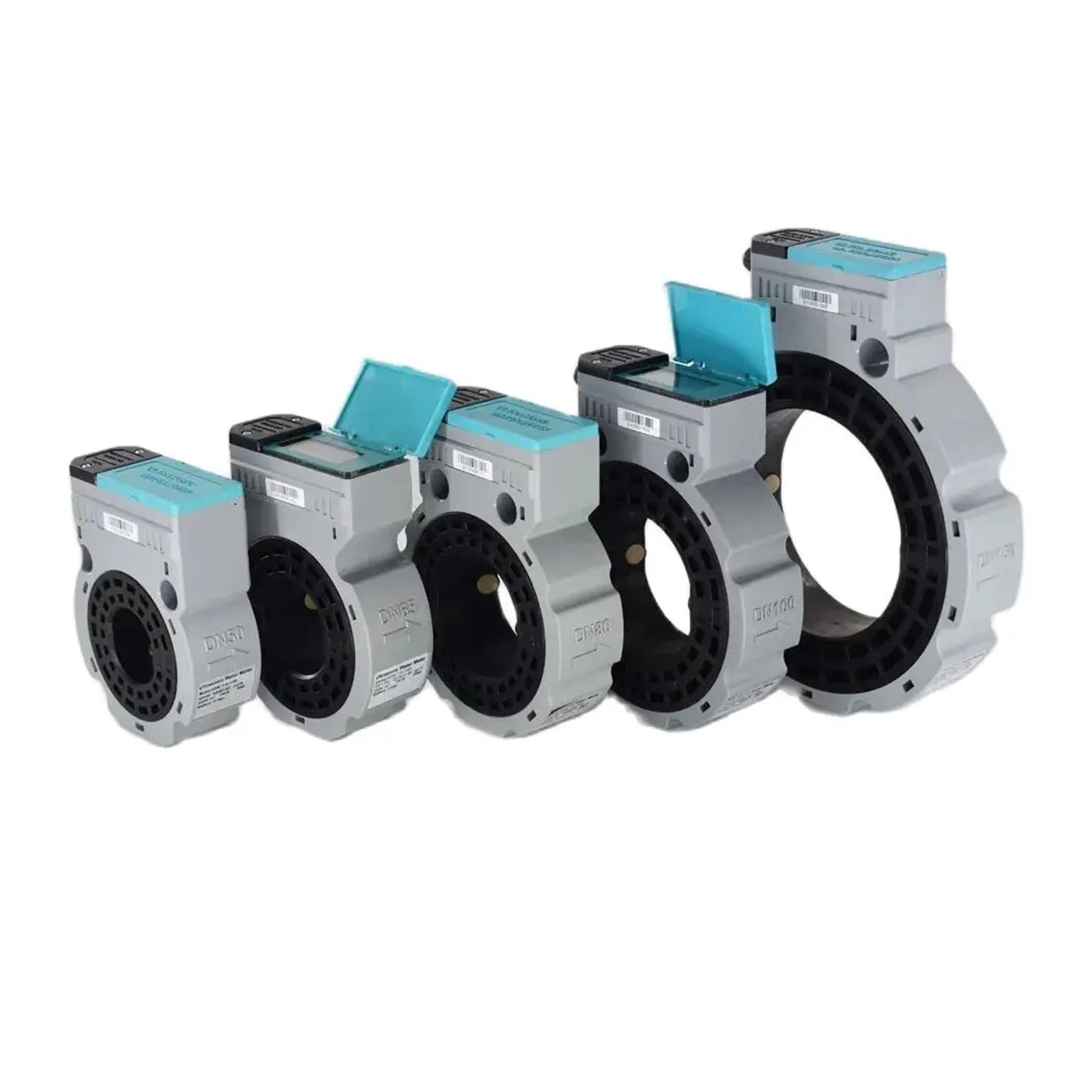 Ultraschall-Wasserzähler DN50-DN150 RS485 Digitaler Wasserdurchflussmesser IP68 Sandwich-Typ Wetterfeste Konstruktion(DN80)