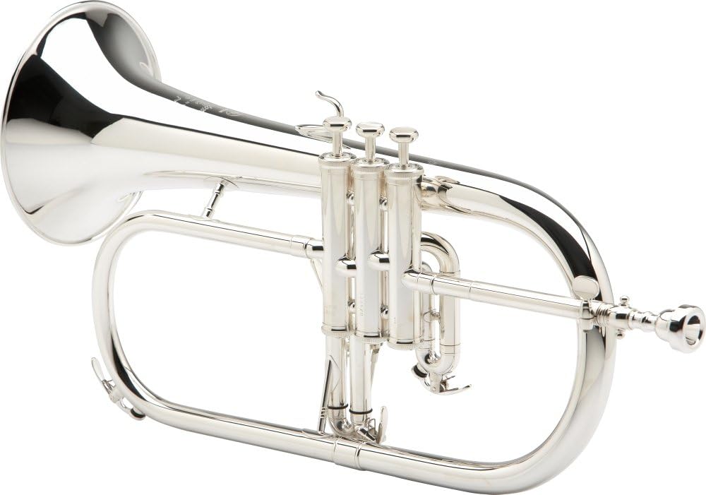 Yamaha YFH-8310Z Custom Z Series Bb Flugelhorn YFH-8310ZS Silver : Musical Instruments