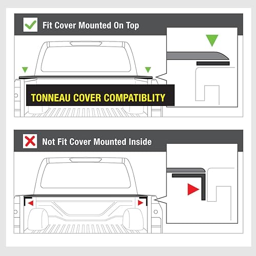 Miniatura 6 de Barra enrollable deportiva apta para Tacoma, Ranger, Colorado, Canyon y Frontier (acero inoxidable plateado)