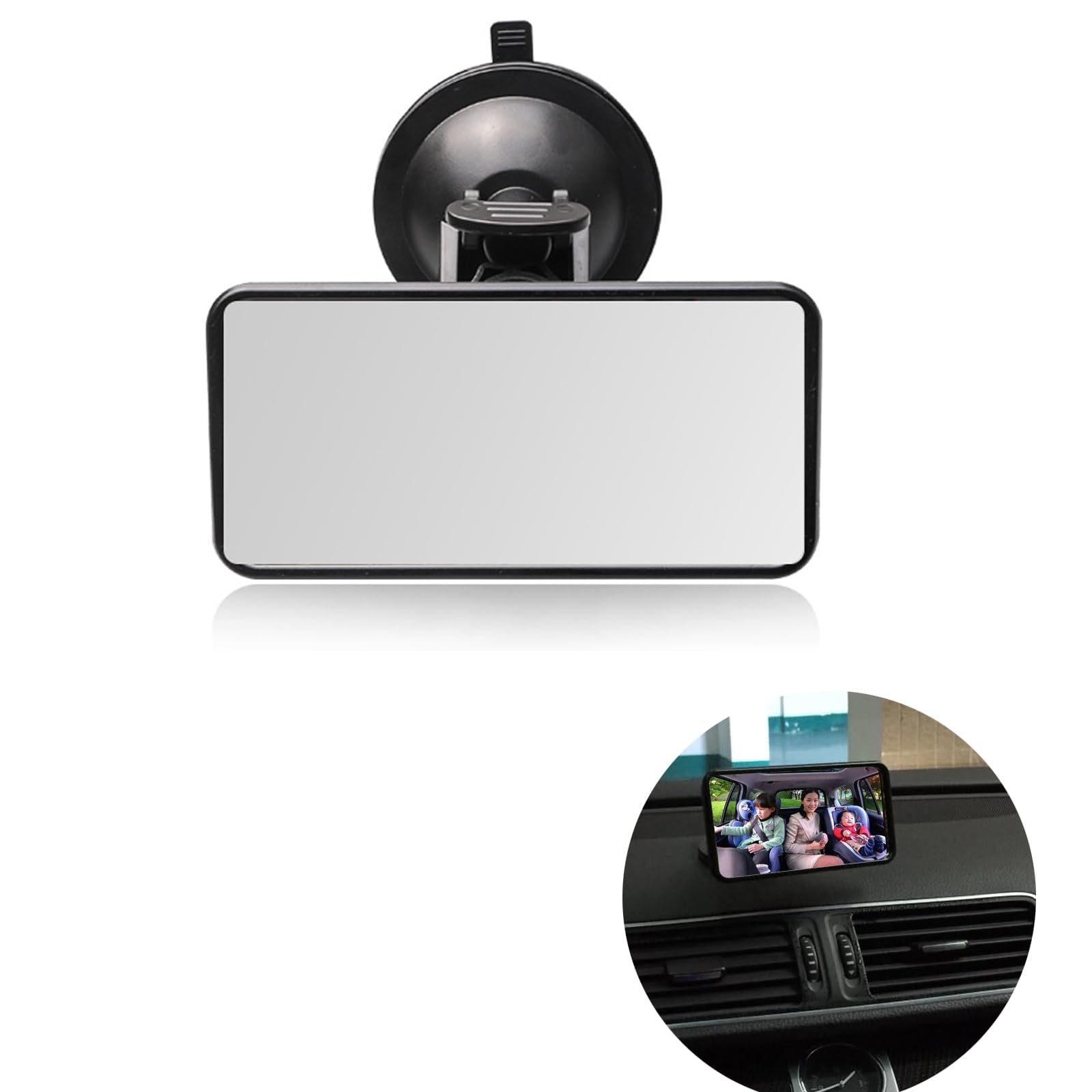 Rear View Mirror for Driving Test - Instructor and Examiner Car Mirror for Learners