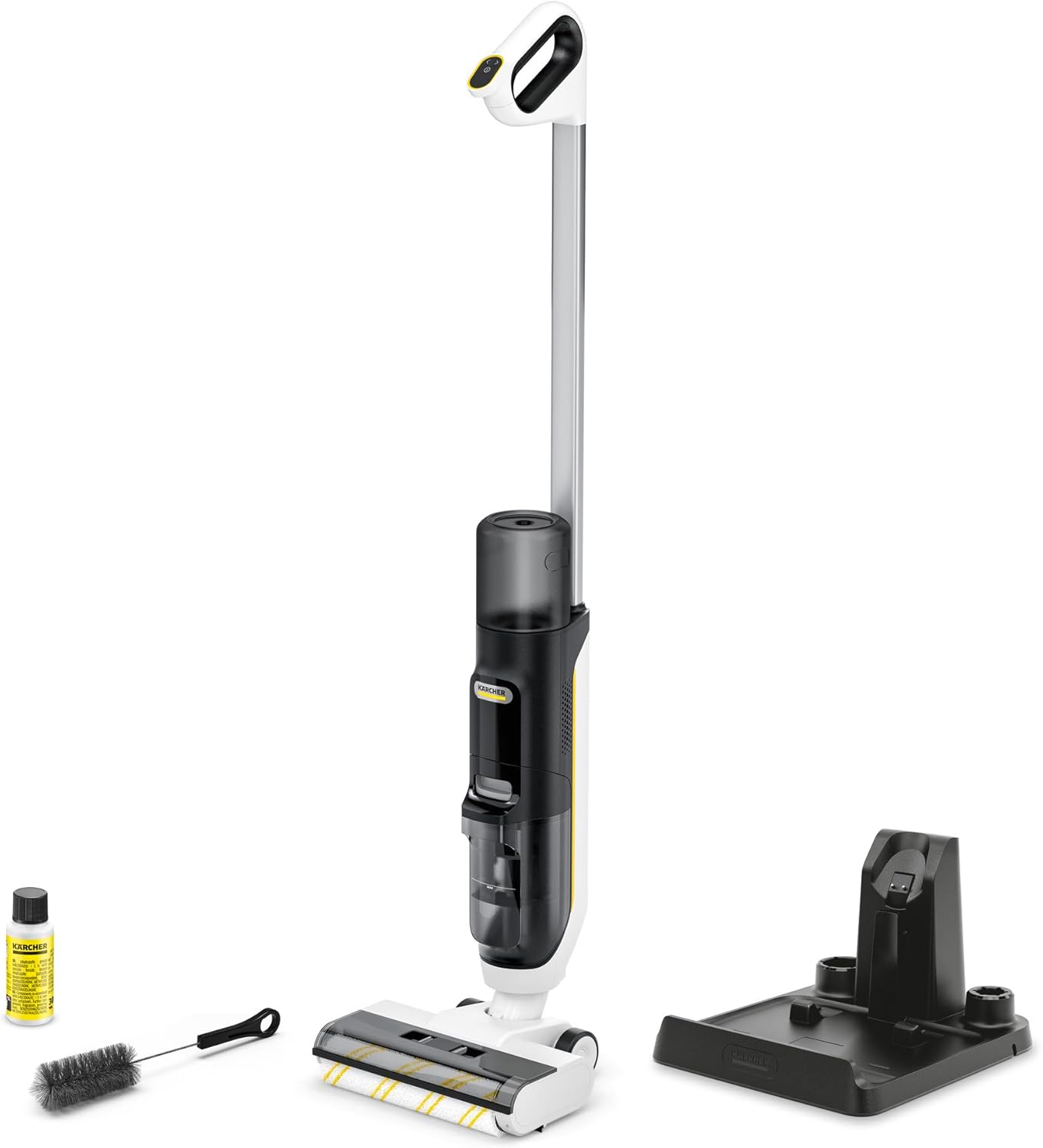 Kärcher FCV 3 Cordless Floor Cleaner and accessories