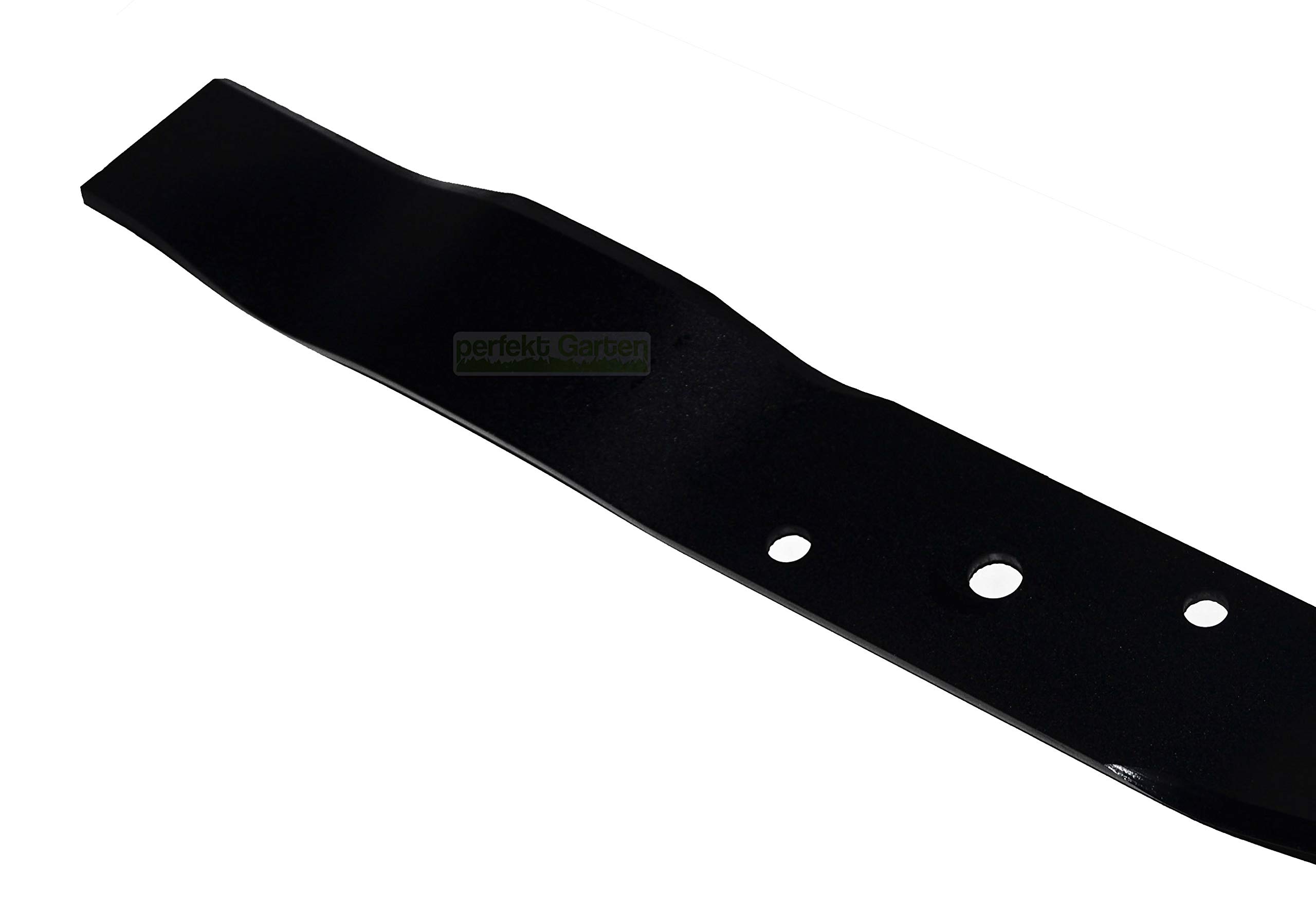 Lot de 3 lames de 38,5 cm pour tracteur tondeuse Stiga Villa Park Mulcher 100 100M 102 M 102M - Acier HQ