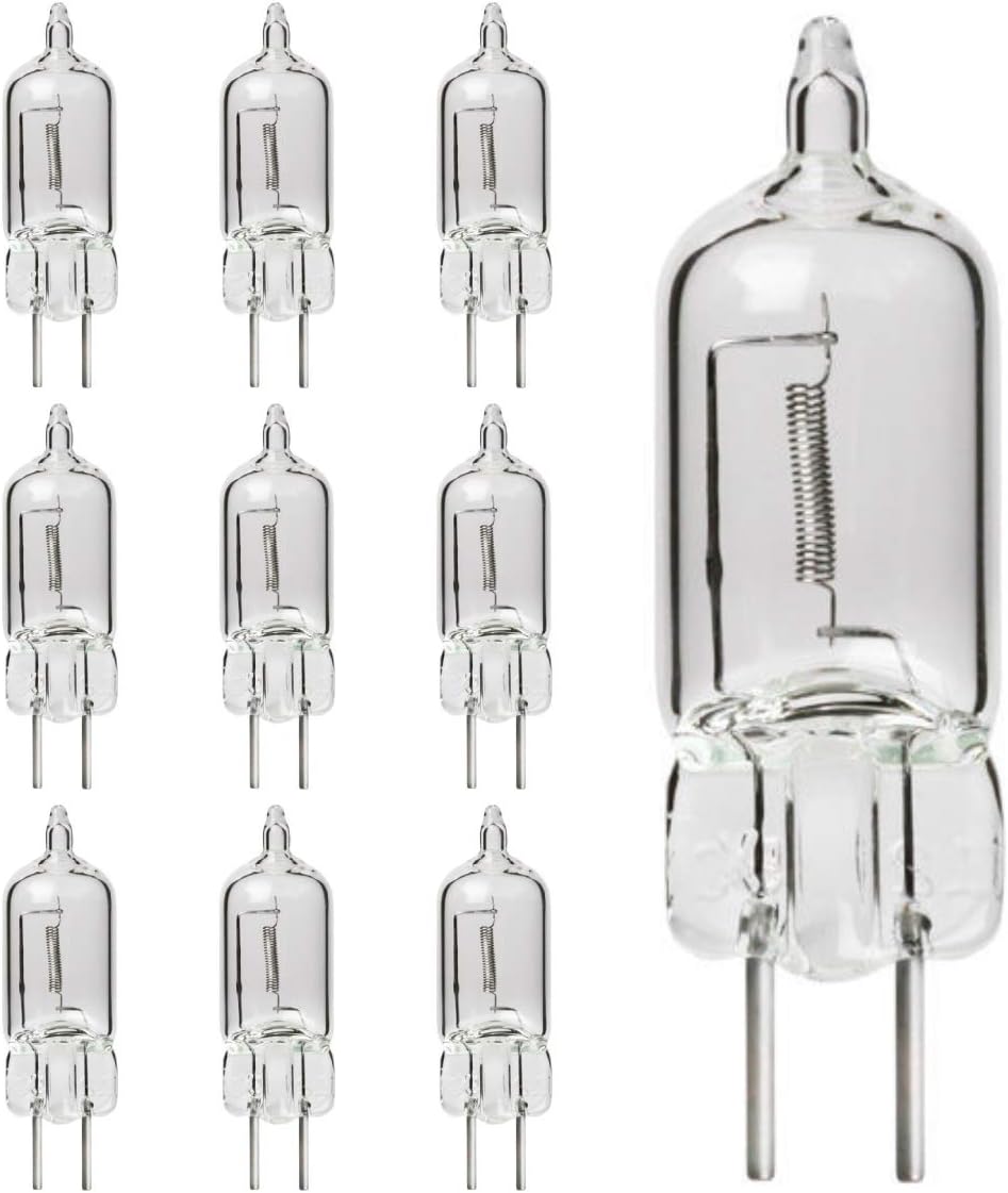 GoodBulb 50Watt JC Light Bulb GY6.35 Base 12V High Output Halogen