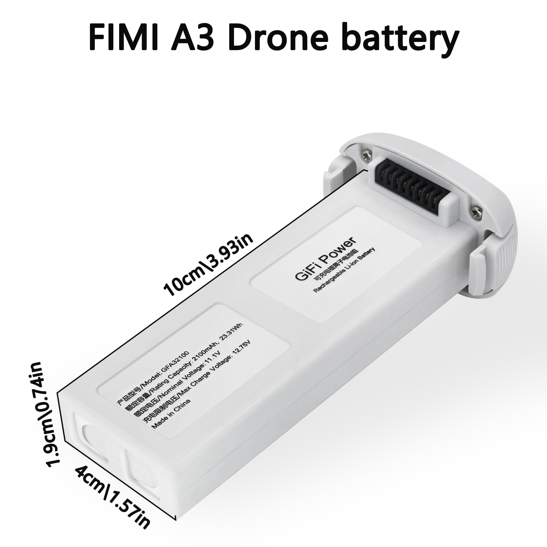 FIMI A3 RC Drone Batería de repuesto 2100 mAh