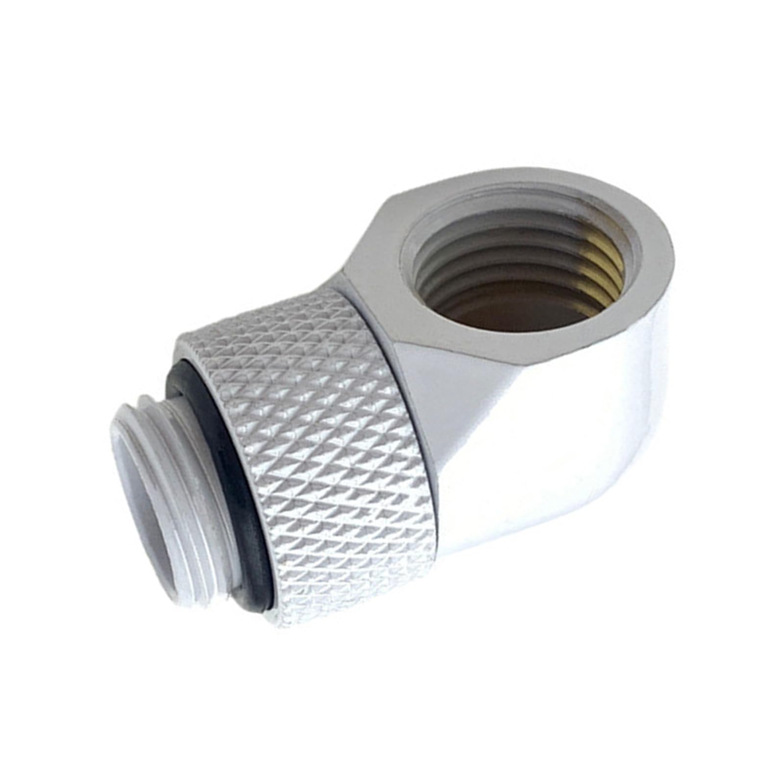 Easy Installs 90 Degree Rotatable Water Cooling Elbow Adapters for Space Saving Builds and High Pressure Resistance Water Cooling
