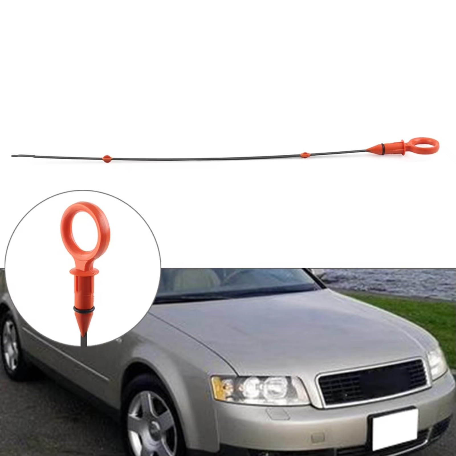 Asta di Livello Olio Motore per VW Passat 4Motion 2004 2005 564mm Accessorio Ricambio OEM 06B115611M