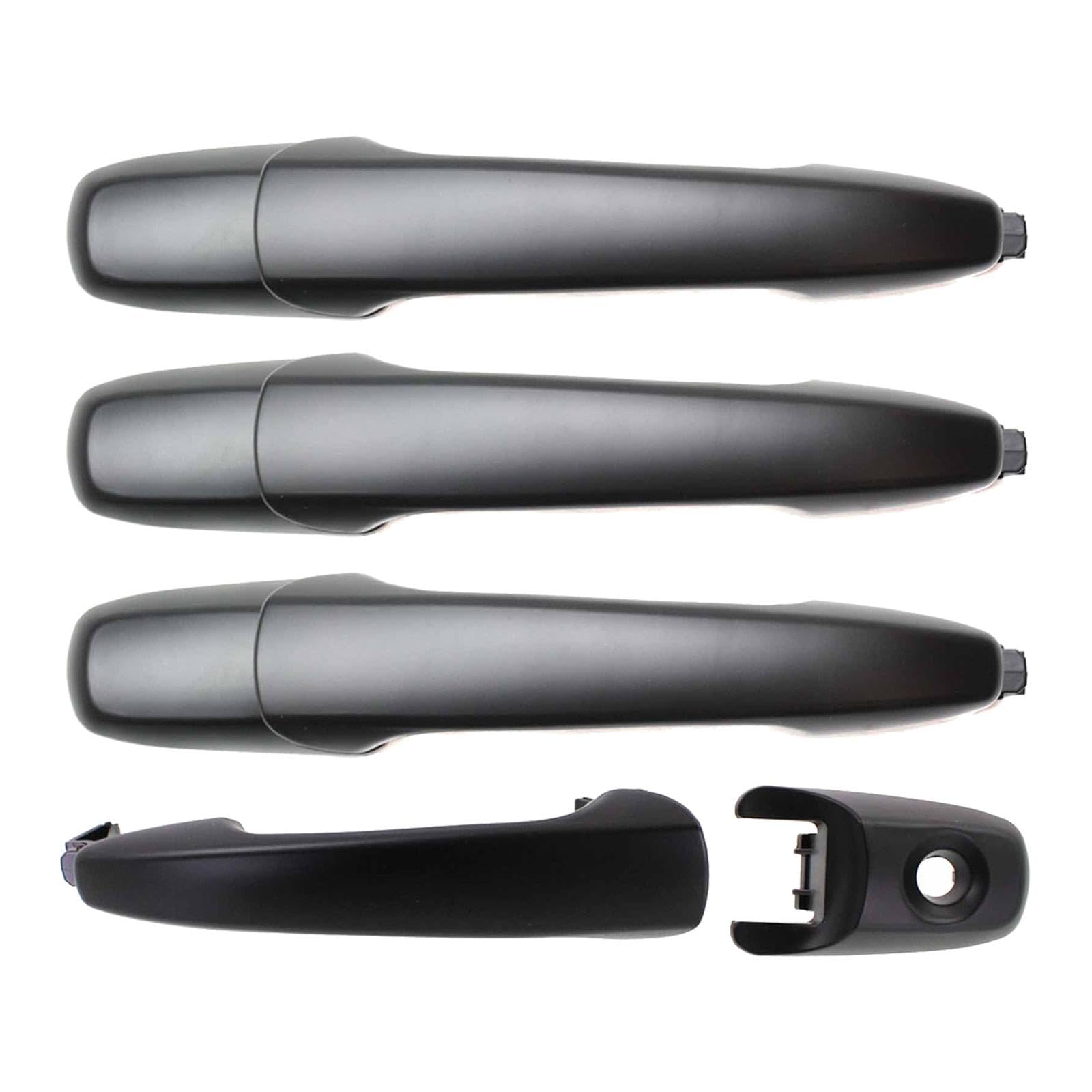 F Fityle 4 maniglie esterne per portiere auto, ricambio per veicoli, componente equipaggiamento AE5Z-5422404, anteriori e posteriori per veicoli ibridi.