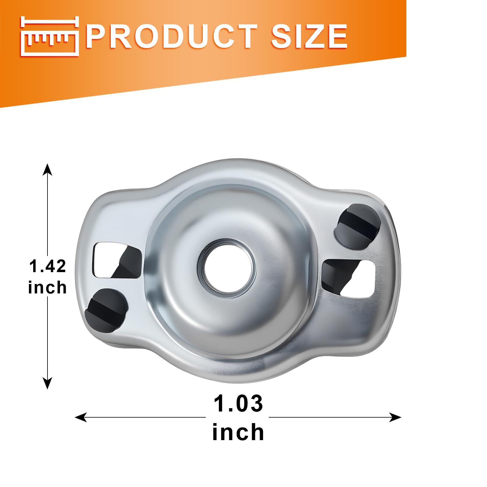 Lot de 2 gobelets de démarrage PAWLS de rechange pour Stihl MM55, FS38, FS40, FS45, FS46C, FS55, FS56R, FS70, FS94R, FC56C, HT56C, KM56RC - Remplace 4140 190 2010, 4140-190-2010