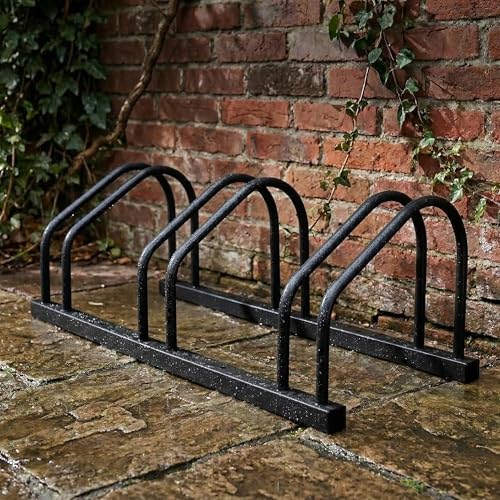 Soporte de bicicletas para evitar caídas y golpes en el garaje 6