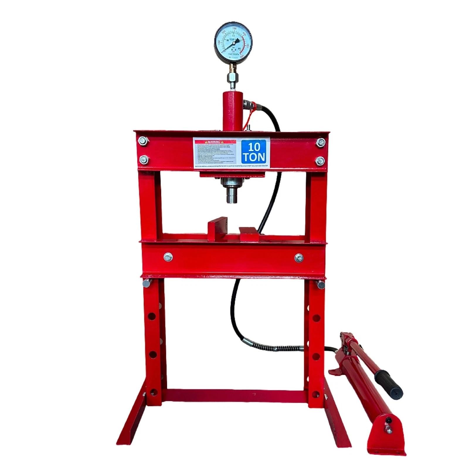 XTron 10 Ton Hydraulic Shop Press – Heavy Duty Benchtop Garage Tool