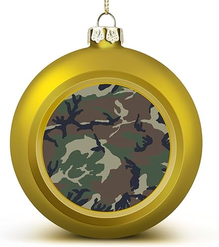 Miniatura 54 de Bandera colombiana inastillable mate bolas de Navidad para corona de árbol decoración del hogar, 1 unidad Bandera roja-colombiana,Golden-boobs