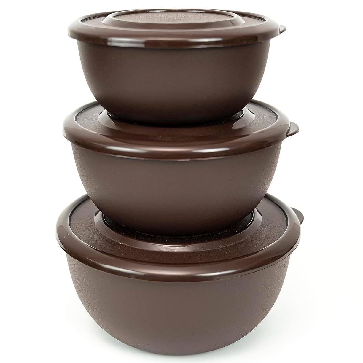 See full amazon price history chart for Zaib Stainless Steel Micrwoave Safe Containers with Lid for Kitchen Food Stroage | Euro Mixing Bowls 14cm, 16cm, 18cm (3 Classic Dark Brown) Zaib Stainless Steel Micrwoave Safe Containers with Lid for Kitchen Food Stroage | Euro Mixing Bowls 14cm, 16cm, 18cm (3 Classic Dark Brown) (B097TMWZSR) Amazon Price History, Amazon Price Tracker