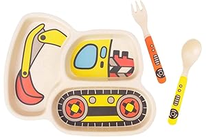 Bamboo Childrens Plate Set