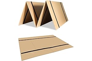 Foldable Box Spring: Heavy Duty, Wood Floor Support, 60"x30"