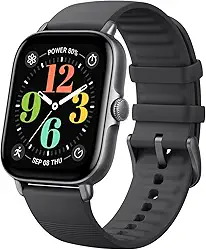 2024 Amazfit GTS 4 Mini New relógio inteligente, relógio esportivo com 150+ modos esportivos, GPS, 5 ATM impermeável, Alexa embutido (preto)