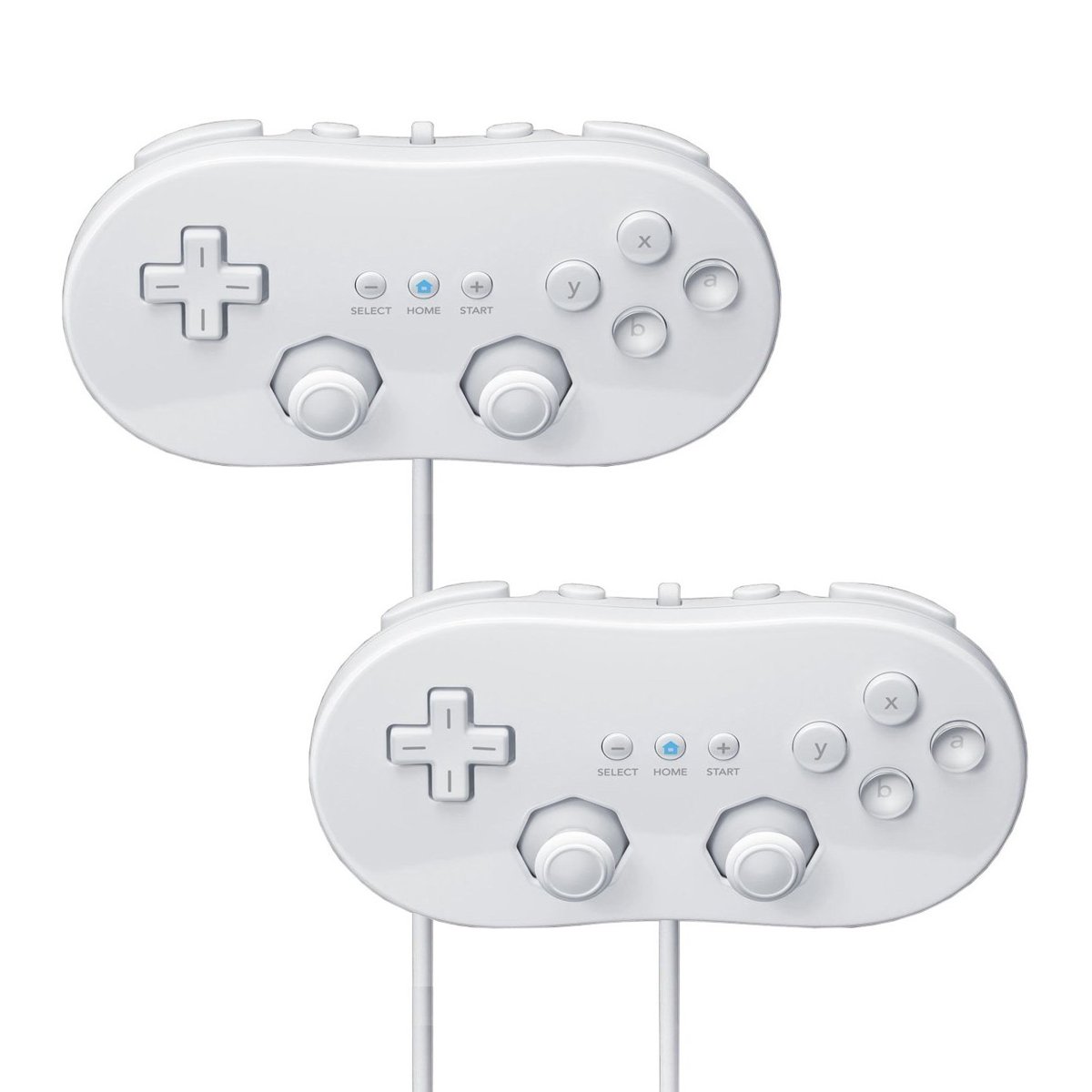 Buy Zettaguard Two Pack Classic CONTROLLERS for Nintendo Wii & Wii U