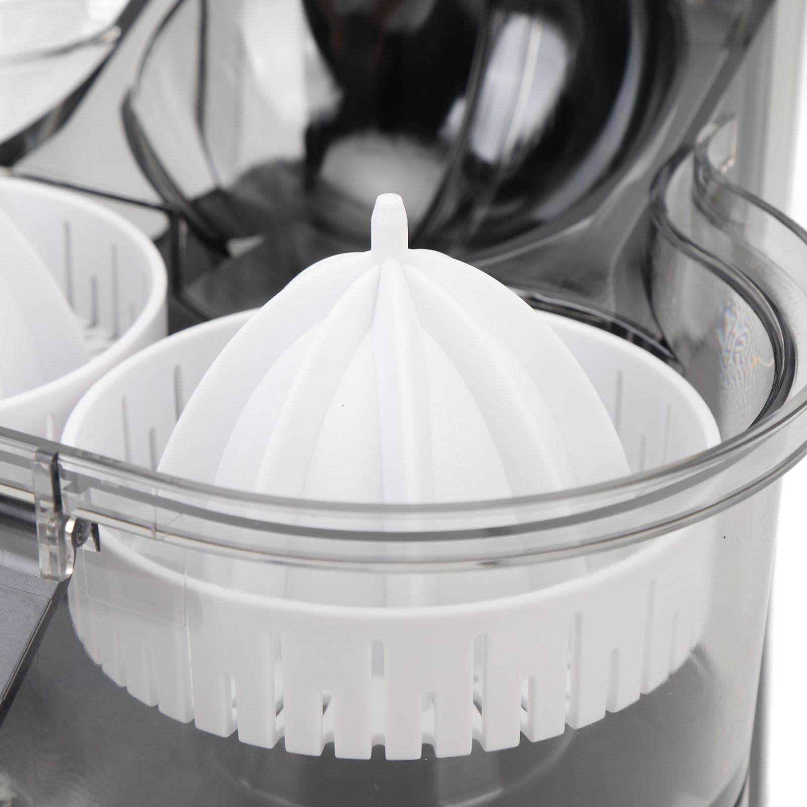 Exprimidor Eléctrico de Cítricos de Doble Cabezal, Extractor de Exprimidor Eléctrico de 15000 RPM para Naranja, Limón, Kiwi, Uva, Pomelo, Máquina Exprimidora Portátil, Fácil de