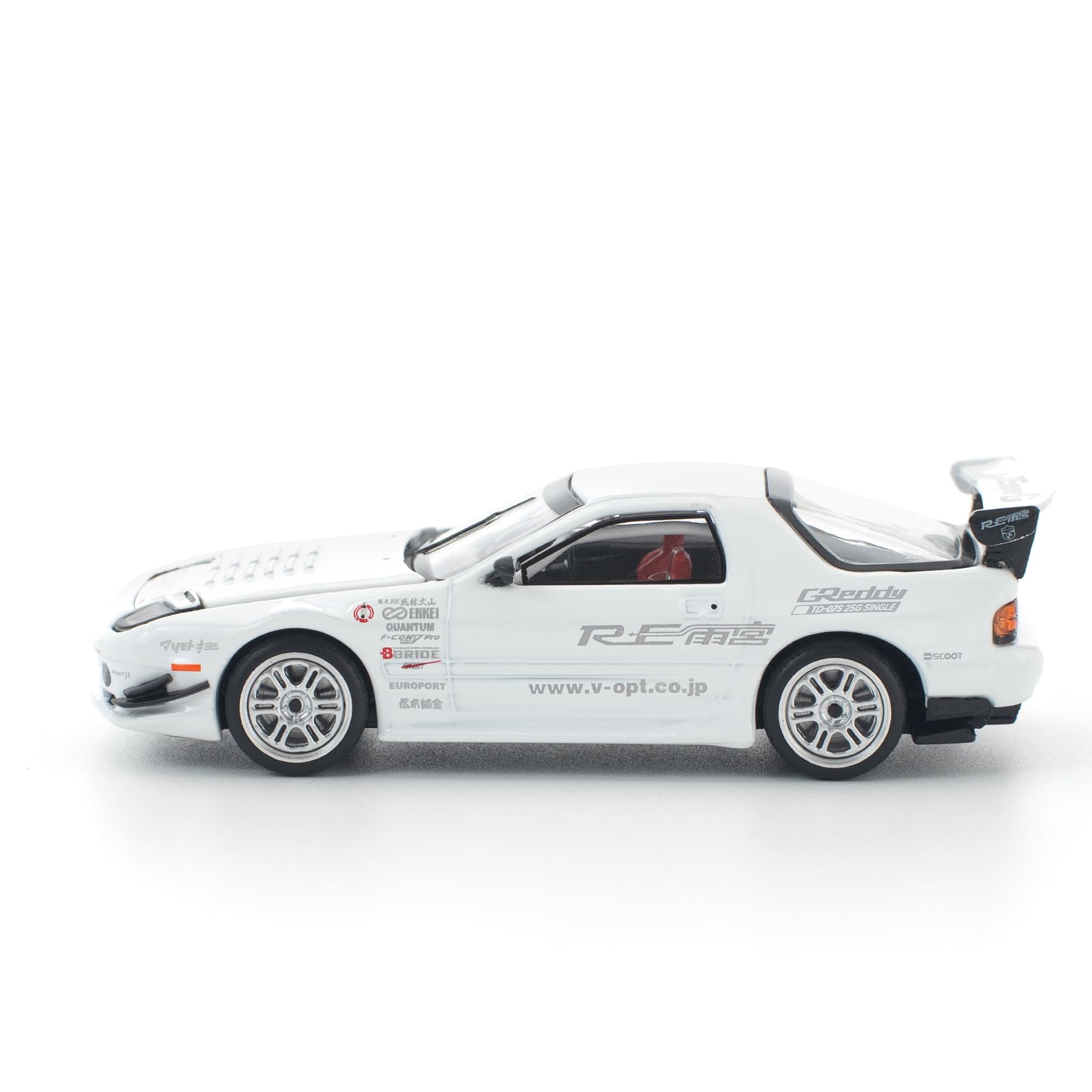 ミニカー 1/43 Mazda RX-7 (FC3S) RE Amemiya White 1/43 Mazda RX-7 (FC3S) RE Amemiya White ミニカー ゲーム・おもちゃ