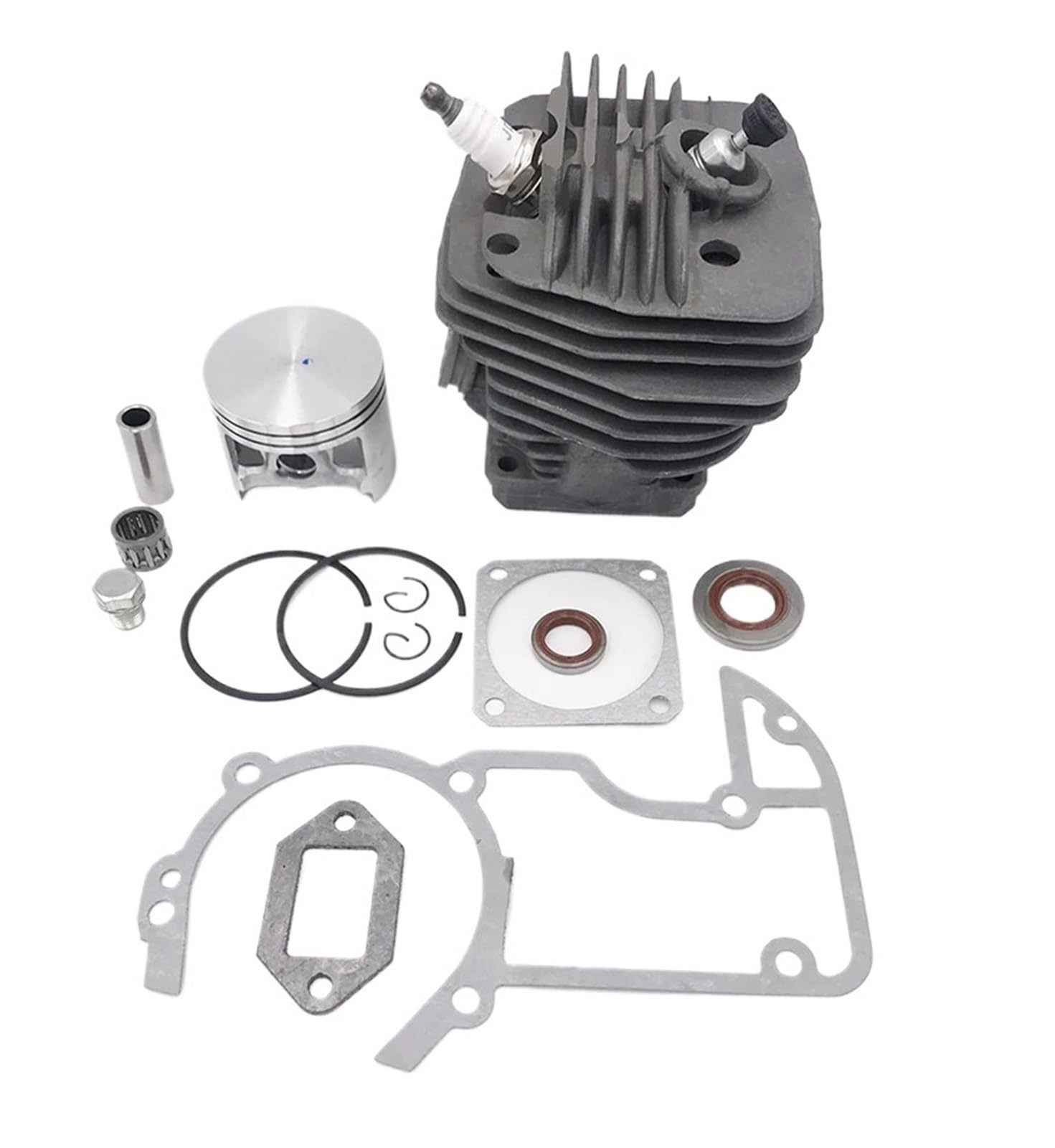 Cylindre et axe de piston 066 MS660 56 mm pour réparation de moteur forestier