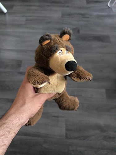 Peluche Michka 20 Cm - Masha Et Michka - Douce Et Collectible