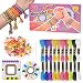 Oligo Regali per Bambini Ragazze 7 8 9 Anni, Ragazze Bambini Kit Artigianali Giocattoli Regalo di Amicizia per 6 7 8 Anni Ragazze Ragazzi Bambini Kit di Creazione di Braccialetti in Tessuto Artistico