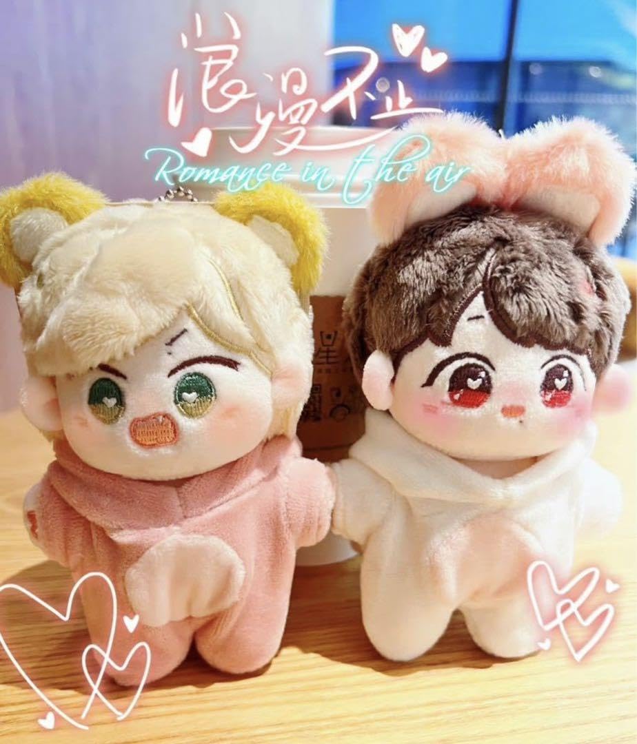 10cm 王一博 肖戦 ぬいぐるみ 博君一肖 4体+お洋服2着) Amazon.co.jp: 10cmペア メイド服2着 ぬいぐるみ 着せ替え 衣装