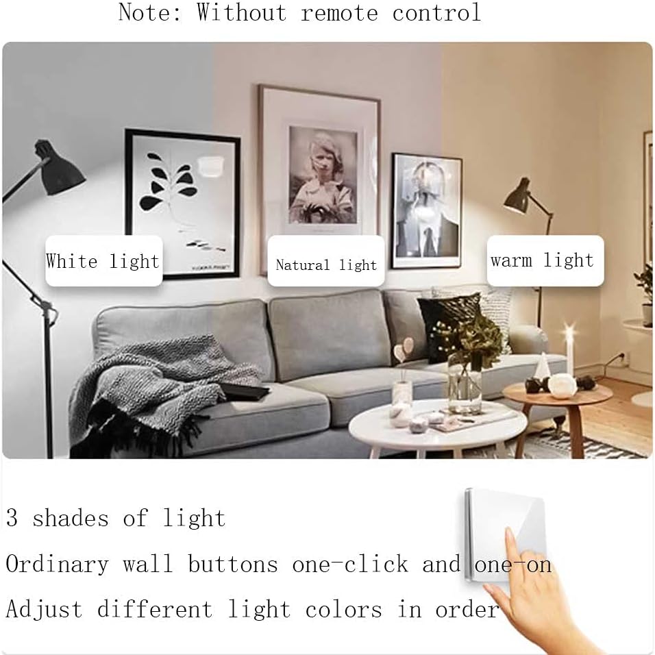 Dimmable Ceiling Lighting, Square Ceiling Light, Creative Personality Lamp, Close to Ceiling Light Fixtures, It Can Be Used in Bedroom, Dining Room, Living Room, Etc.