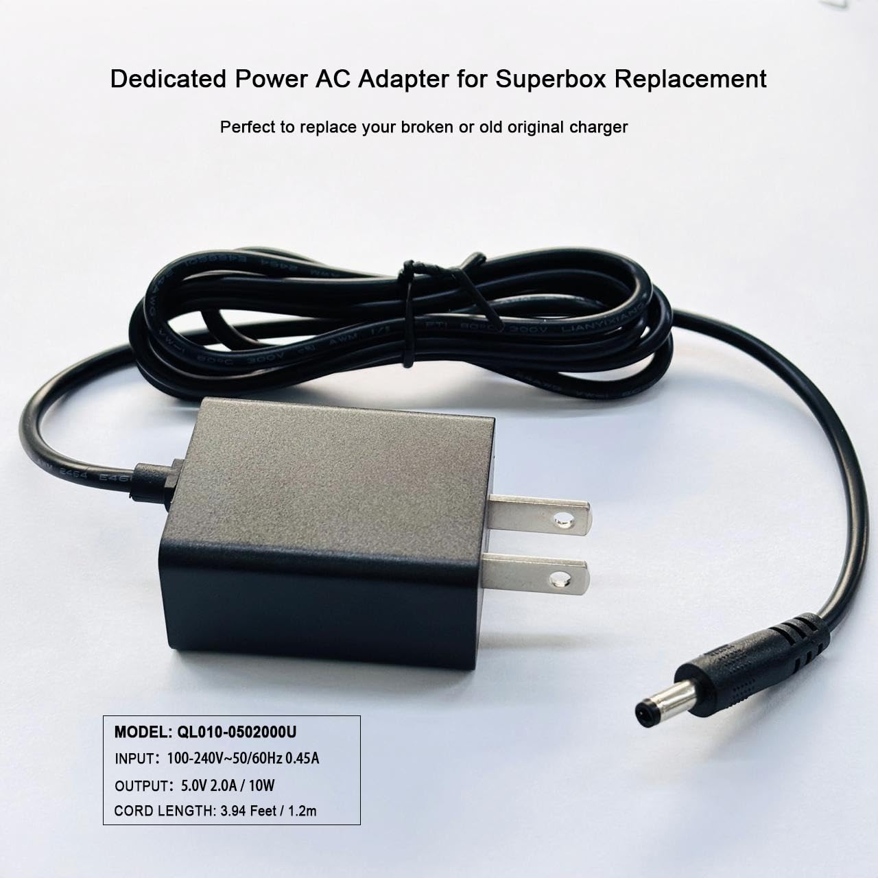 AC/DC Power Adapter For Tascam DP-006, DP-008, DP-004 Recorders - Replacement Charger Supply 2 thumbnail image